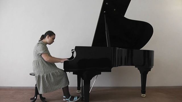 ЗДМШ Сыщикова Анастасия, средняя группа, пьеса смотреть онлайн