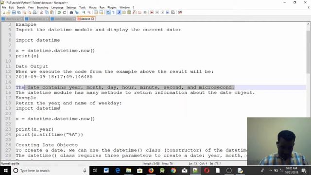 #39: Python Datetime Object Programming Tutorial in Amharic | በአማርኛ смотреть онлайн