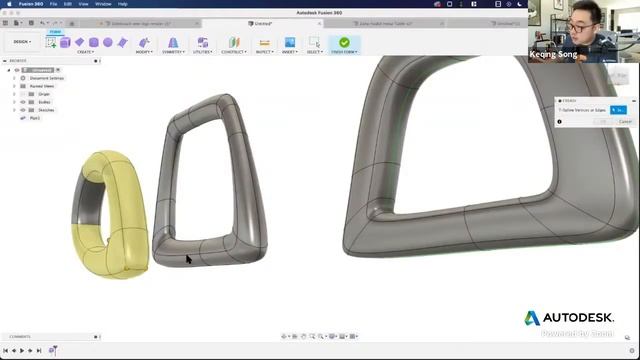 360 Live Fusion 360 and Furniture Design: Industrial Design and Sculpting смотреть онлайн