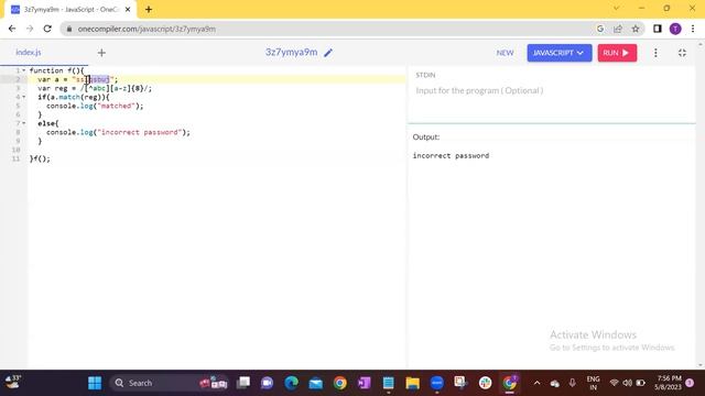 JavaScript RegularExpression 7 смотреть онлайн