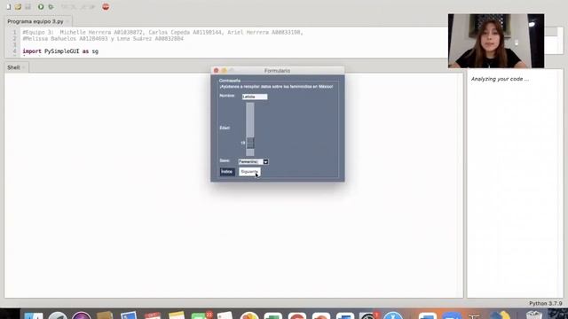 Evidencia 2. Interfaz Gráfica en PySimpleGUI смотреть онлайн