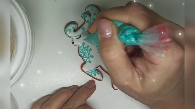 Роспись рождественских козуль. Олень. смотреть онлайн