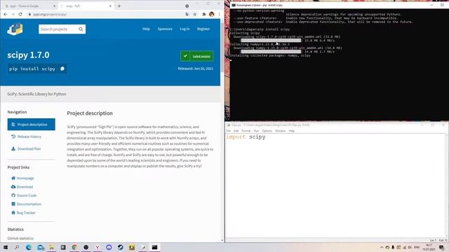 Python за 1 минуту #25: Установка библиотеки и установщик pip смотреть онлайн