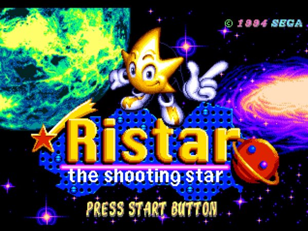 Ristar - The Shooting Star прохождение № 2 Sega Mega Drive / Genesis / GENS