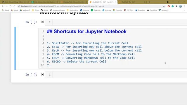 Day03 Markdown Syntax for Jupyter Notebook смотреть онлайн