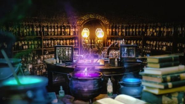 Harry Potter & Fantastic Beasts | Hogwarts Potions Class Music & Ambience, Collab with ASMR Weekly