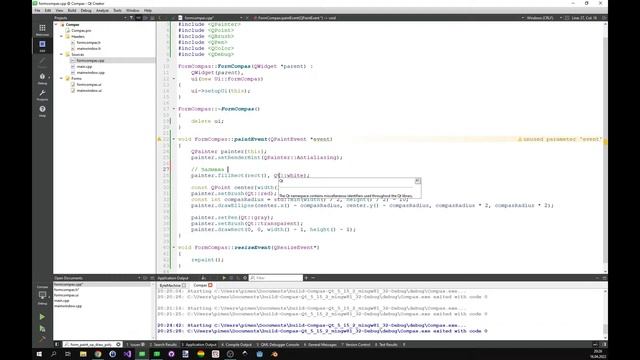52. Стрим. Создание компаса на C++ и Qt. Часть 1 смотреть онлайн