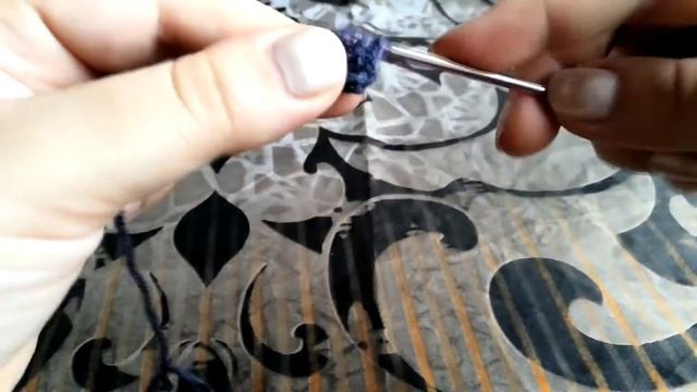 Тунисское вязание#Шапочка для девочки 1 часть смотреть онлайн