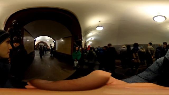 ТОП 5 самых красивых станций метро Москвы / TOP 5 most beautiful metro stations of Moscow (VR 360) смотреть онлайн