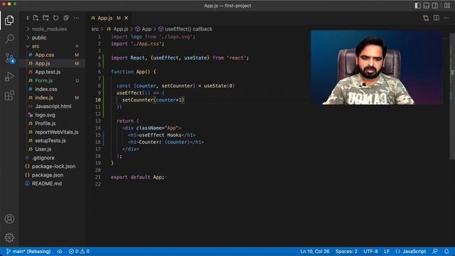 React Js Tutorial in Hindi & Urdu #26 useEffect Hooks Example ? смотреть онлайн
