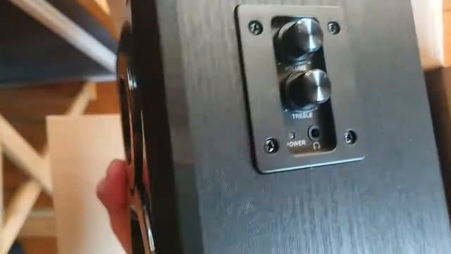 ОНЛАЙН ТРЕЙД.РУ — Колонки SVEN SPS-619, черный-золотой (SV-0120619GD) смотреть онлайн