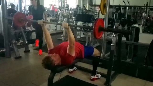 Французский жим лёжа 30 3*10 смотреть онлайн