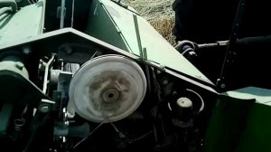 Заправка шпагата,на минипрессподборщик