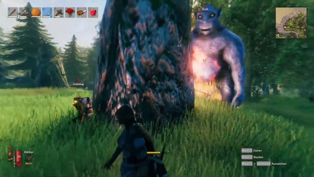 Valheim #20: Troll im Weg | Linux смотреть онлайн