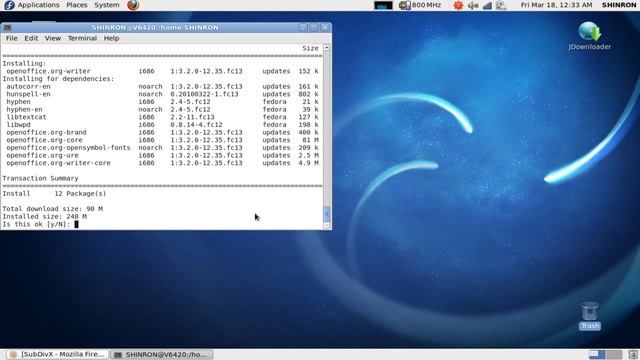 Instalar OpenOffice en Fedora смотреть онлайн
