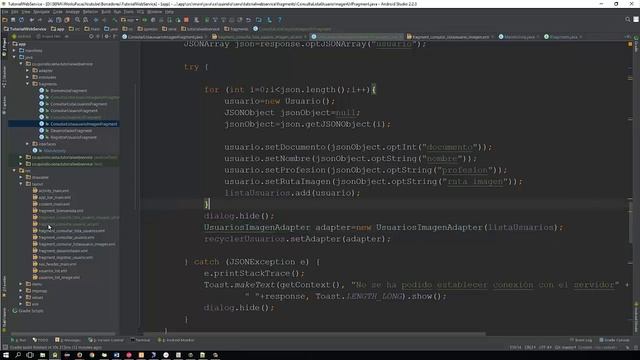 110. Part 18. Llenar RecyclerView de Imagenes mediante URL - BR Remota Con Volley смотреть онлайн