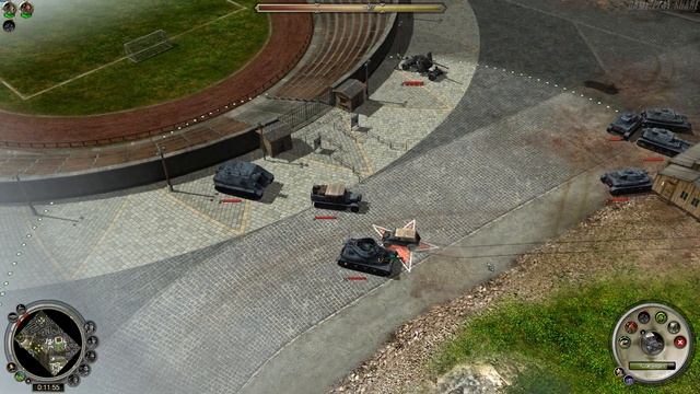 Rush for Berlin. Russian campaign. Mission 5 "The Boys of Belgrade" [HD 1080p 60fps] смотреть онлайн