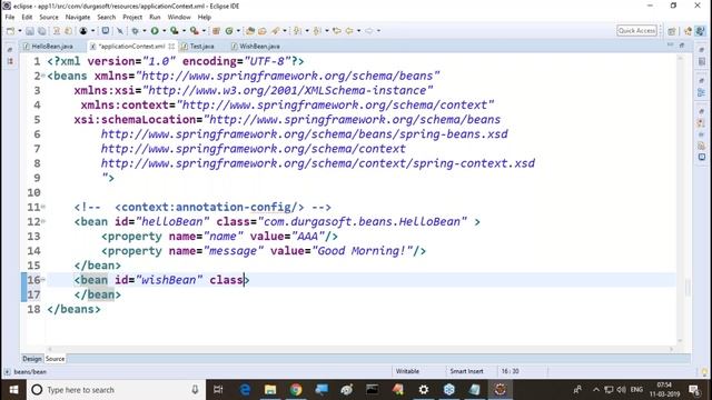 SPRING Programming Tutorial || by Nagoor Babu Sir On 11-03-2019 смотреть онлайн
