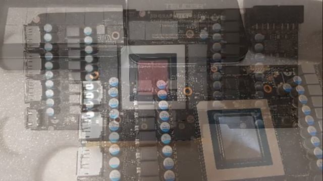 Gainward RTX 3080 Ti установка графитовых термопрокладок смотреть онлайн