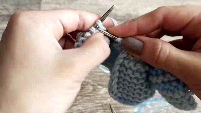 Пинетки спицами/самый простой способ вязания ? смотреть онлайн