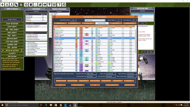 Front Office Football Seven Year 3 Week 11 (Packers) and Week 12 (Titans) смотреть онлайн