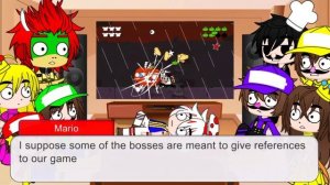 Super Mario Characters Reacts To Peppino Vs Pizzaface || Pizza Tower || {Sea Gacha}