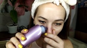 ТЕСТИРУЮ Вакуумный очиститель пор / Как убрать черные точки вакуумом / Чистка пор