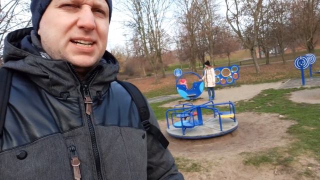 В Познань с детьми. Декабрь 2019. Места для пеших прогулок. смотреть онлайн