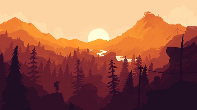 Firewatch - Sunrise (Live Wallpaper) 21:9 смотреть онлайн