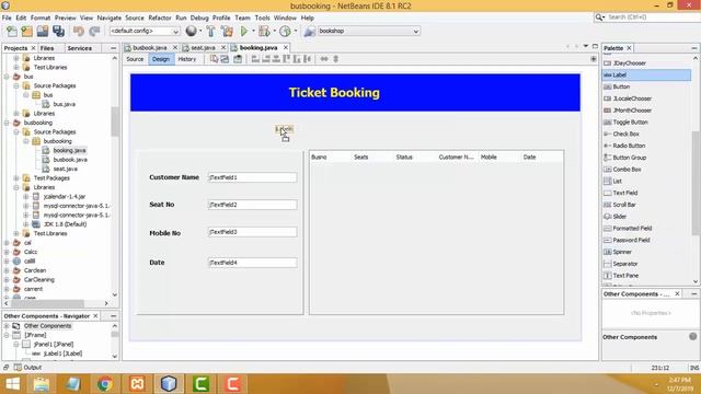 Bus Booking System Project Using Java and Mysql смотреть онлайн
