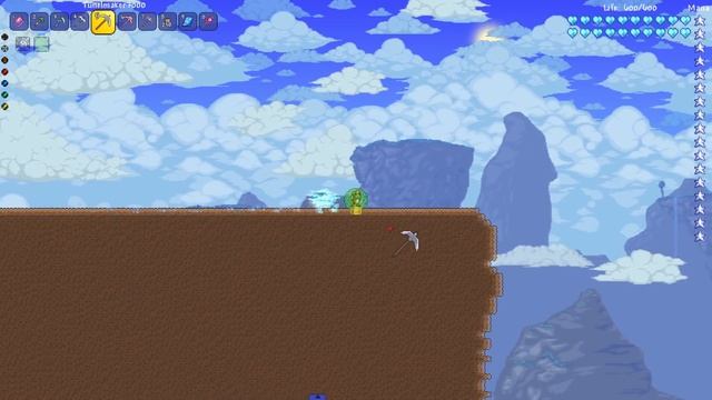 This is the *NEW* FASTEST Pickaxe in Terraria... смотреть онлайн