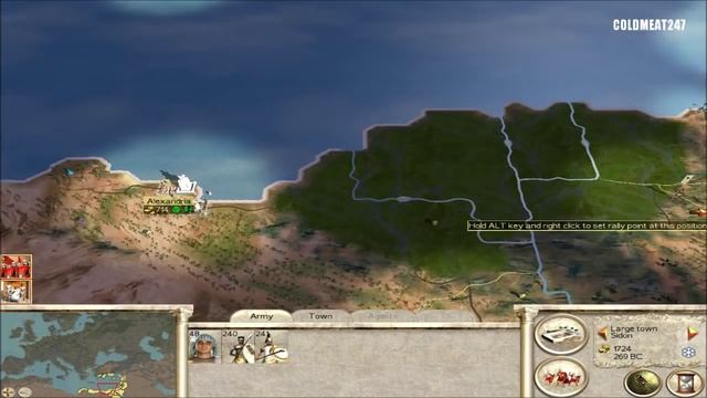 Rome Total War - Egyptian Campaign Part 1: Under Developed Empire смотреть онлайн