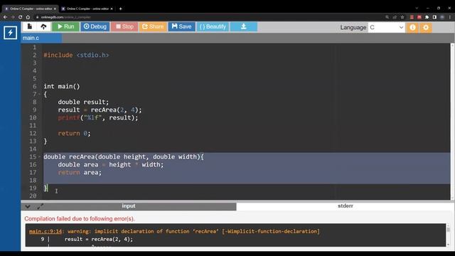 Functions | C for Python Programmers смотреть онлайн