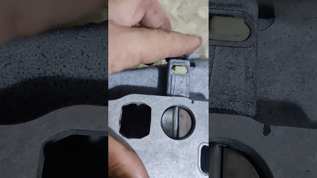 Заслонки  после чистки Om642
