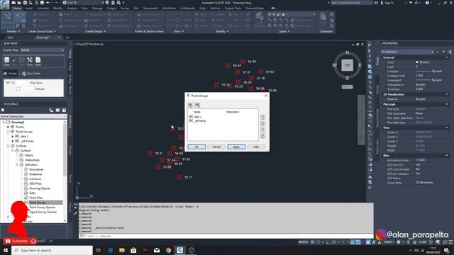 MEMBUAT KONTUR DI AUTOCAD CIVIL 3D смотреть онлайн