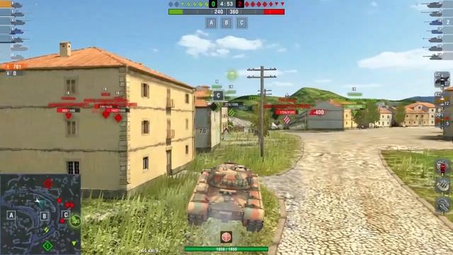 БОГИ РАНДОМА WoT Blitz - Т-62А / Bat.-Chat 25t / M48 Patton смотреть онлайн