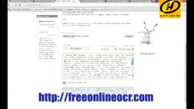 Onlineocr.net - бесплатный онлайн-распознаватель текста смотреть онлайн