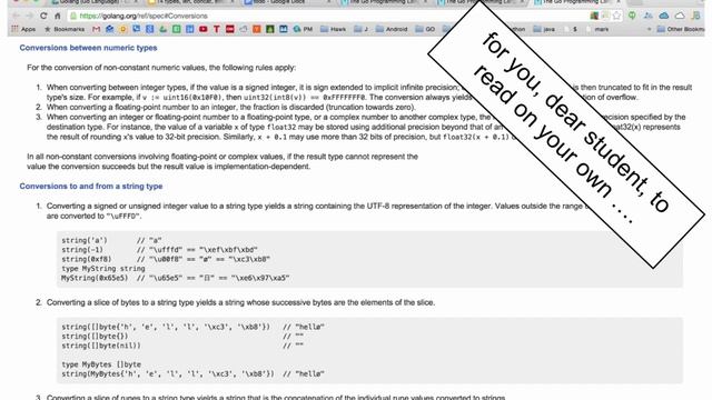 Golang Conversion смотреть онлайн