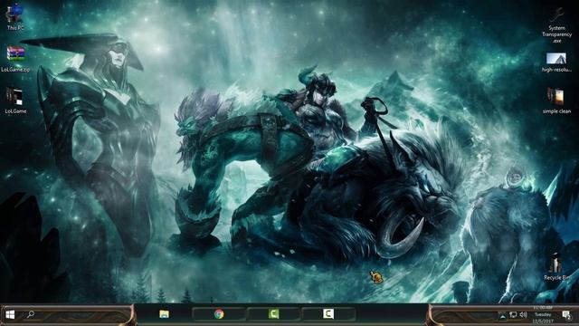 Windows 10 game theme League of Legends LOL смотреть онлайн