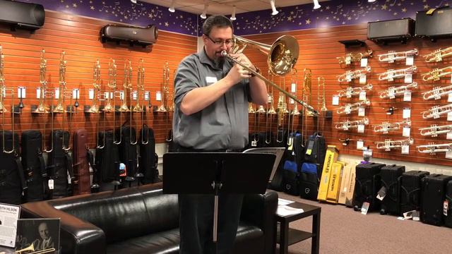 Eastman ETB-848G Bass Trombone Demo смотреть онлайн