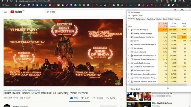 i5-4570 on 4k Youtube Video смотреть онлайн