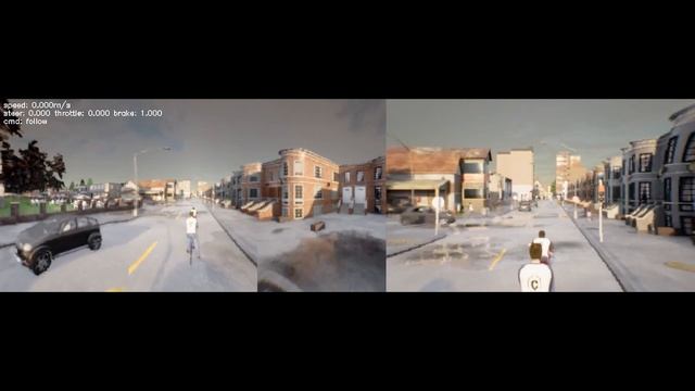 AI-agents Trained using Deep Reinforcement Learning in the CARLA Simulator смотреть онлайн