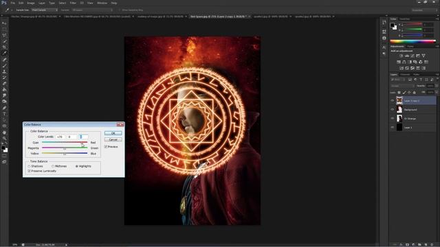 Photoshop Tutorial - Make Doctor Strange movie poster смотреть онлайн