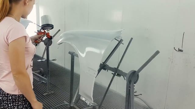 Покраска крыла в системе мокрый по мокрому с нанесением цинкофофатного слоя на м смотреть онлайн