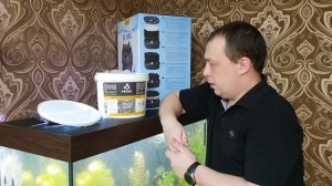 #абсорбент #цеолит #аквариум Заменяем угольный фильтр Тетра на природный цеолит