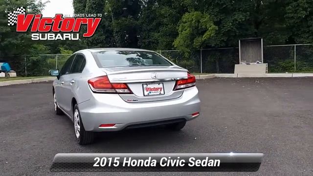 Used 2015 Honda Civic Sedan LX, Somerset, NJ FE287310