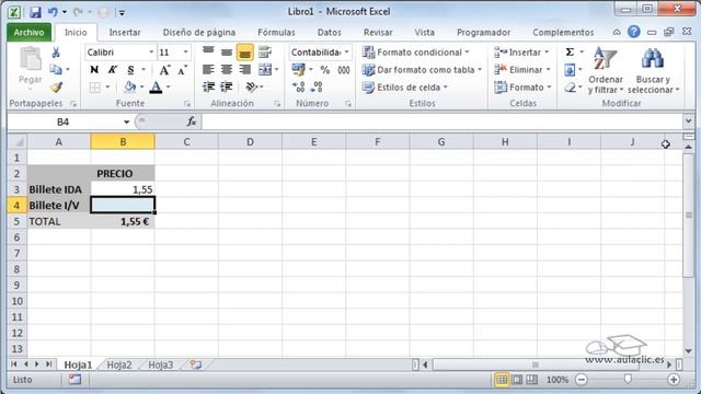 Curso de Microsoft Excel 2010. 4.5. Borrar celdas. смотреть онлайн