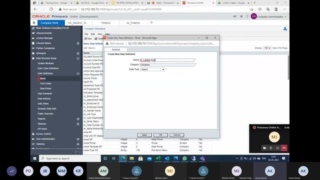 Part B Primavera Unifier Administrative Boot Camp Training смотреть онлайн