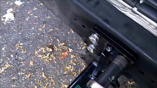 Mercedes W163  ML320  Trailer Hitch Installation