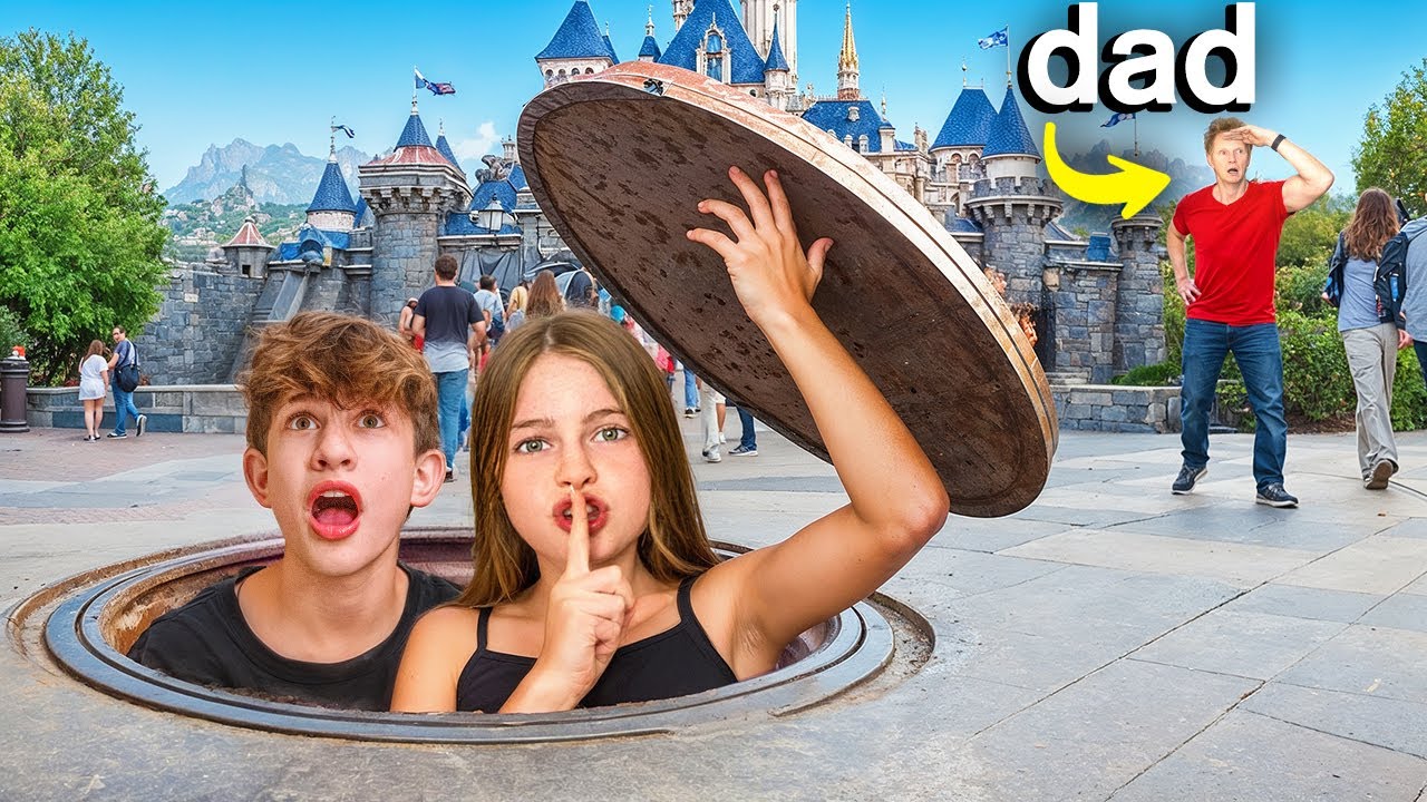 We Hid From My Dad For 24 Hours! смотреть онлайн